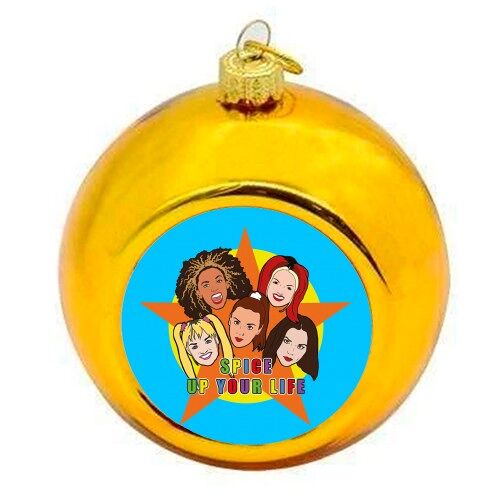 Christmas Baubles 'Spice Up Your Life'