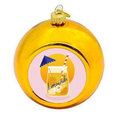 Christmas Baubles 'Summertime Lemonade'