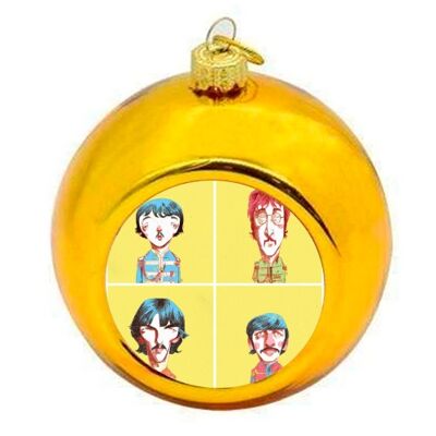 Christmas Baubles 'The Beatles 01'