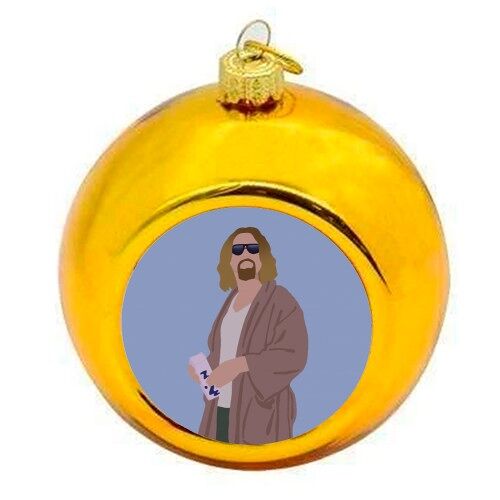 Christmas Baubles 'The Dude'