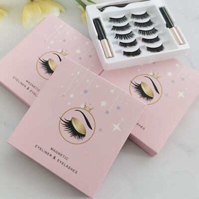 Luxe Custom Logo Magnetic Lashes + Liner