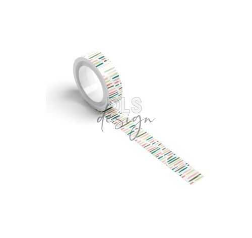 Washi Tape Wonky Stripes Multi