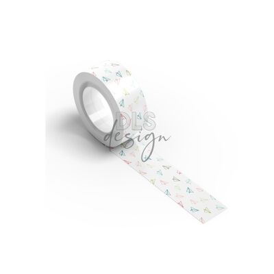 Washi Tape Papierflieger Multi