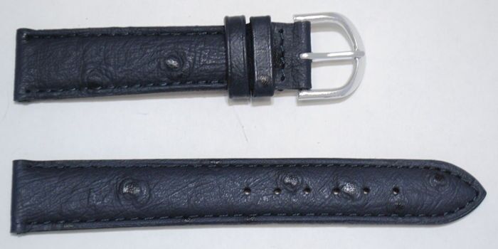 Buy wholesale Genuine cowhide leather watch strap gr dark gray