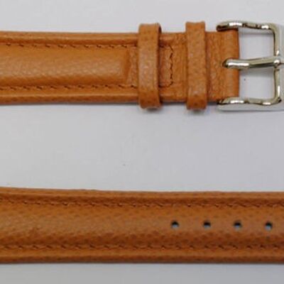 Cinturino per orologio in vera pelle di vacchetta PALERMA modello aviatore oro 18mm
