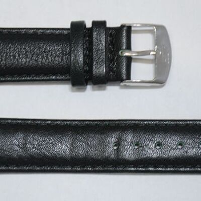 Genuine cowhide leather watch strap 20mm