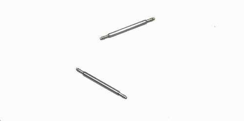 sachet de 2 Pompes à ressort pour fixation de bracelet montre 10mm