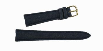 bracelet montre en jeans  18mm