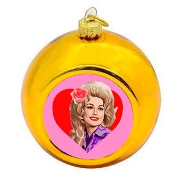 Boules de Noël 'Dolly in Red Heart' 1