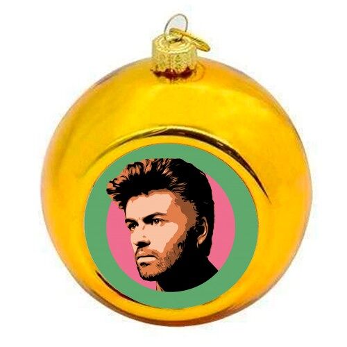 Christmas Baubles 'GEORGE - GREEN'
