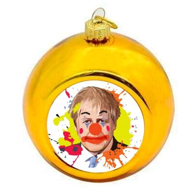 Christmas Baubles 'Boris The Clown'