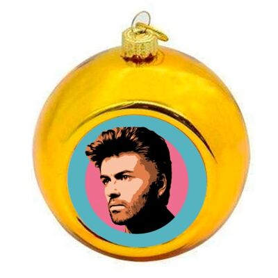 Christmas Baubles 'GEORGE - BLUE'
