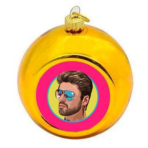 Christmas Baubles 'Cool George'