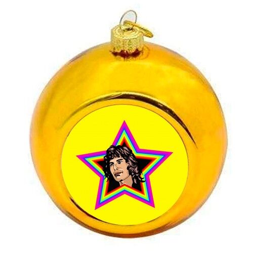 Christmas Baubles 'Rhapsody In Yellow'