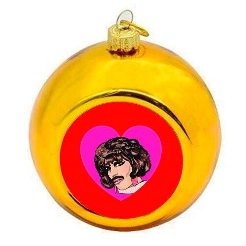 Christmas Baubles 'Love Is Love'