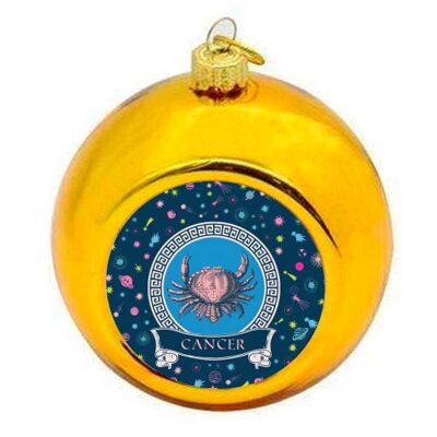 Christmas Baubles 'Cancer'