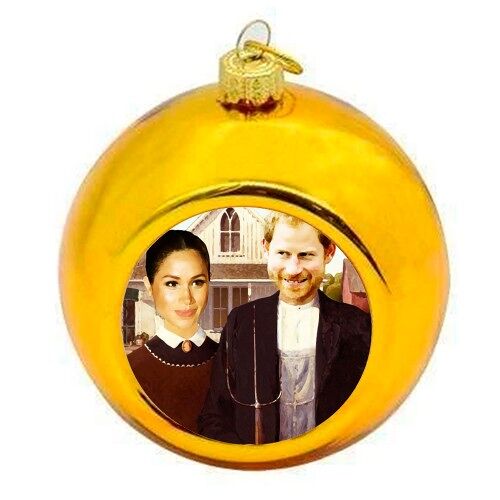 Christmas Baubles 'Merican Gothic'