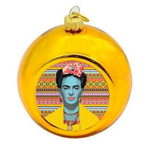 Christmas Baubles 'Frida - Colourful'