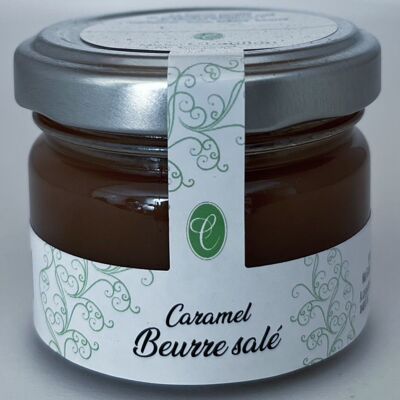 Caramel cream with salted butter mini jar of 60 g