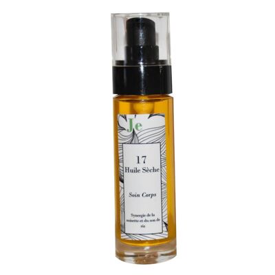 Face and body dry oil