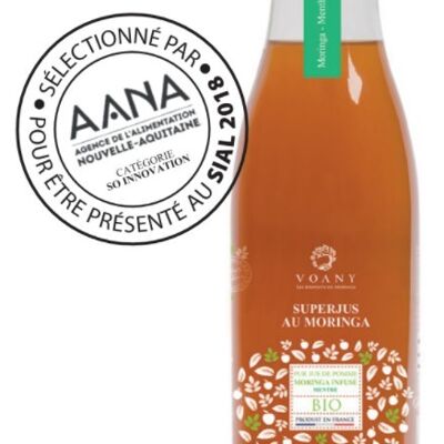 SUPERJUS BIO DE POMMES AU MORINGA MENTHE