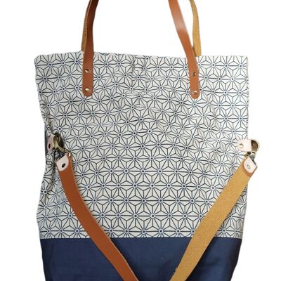 BOLSO TOTE LULY ESTRELLA BLANCA