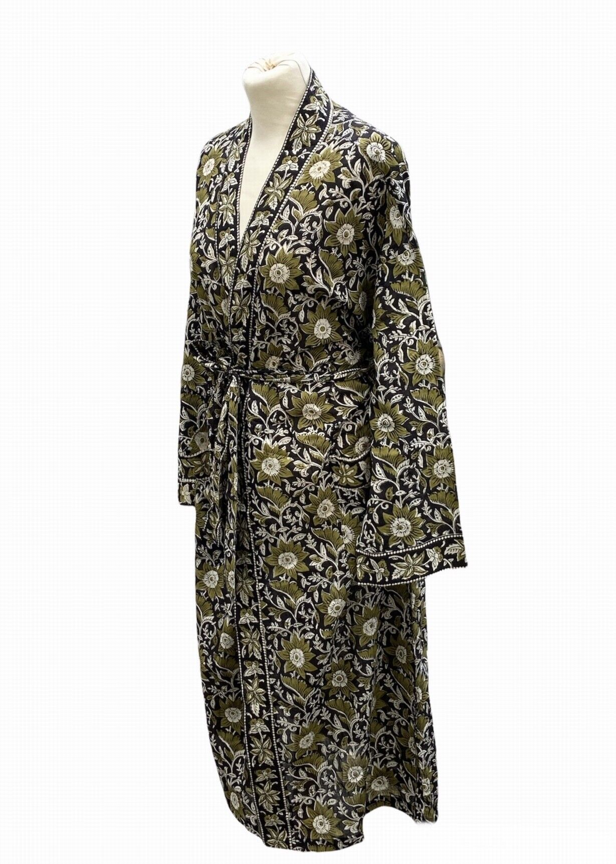 KIMONO VERDE DI KALAM