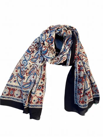 FOULARD PAREO KALAM CACHEMERE