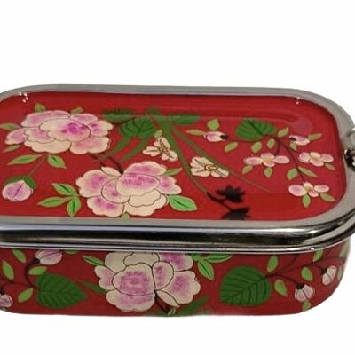 red strand lunch box