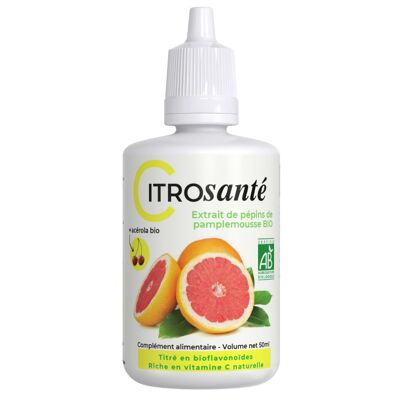 Citrosanté - Bio-Grapefruitkernextrakt & Bio-Acerola