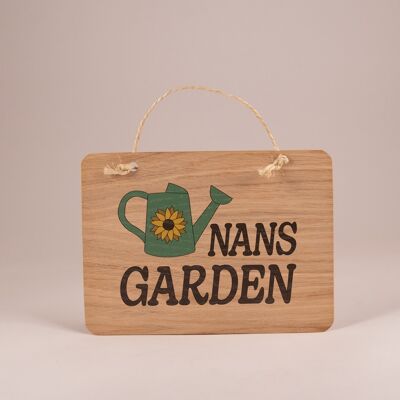 Placa impresa Nan's Garden, 240x175x4mm