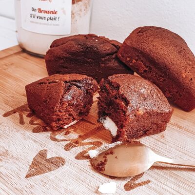 Brownies al doppio cioccolato - senza glutine