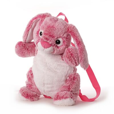 Mochila conejo rosa 33x18 cm