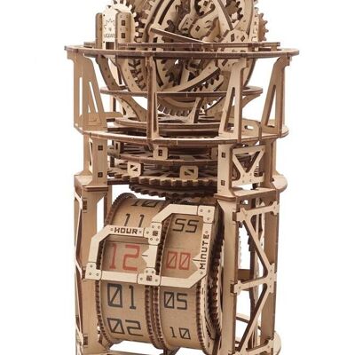 UGEARS Mechanical Models: OBSERVATEUR du CIEL 28x22x20cm, 338 pièces, temps de montage 15h, en bois, boîte 37,8x17x4,4cm, 14+
