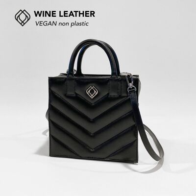 Boxbag Wine Leather Black