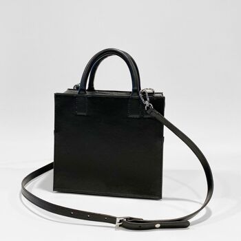 Boxbag Wine Leather Noir 3