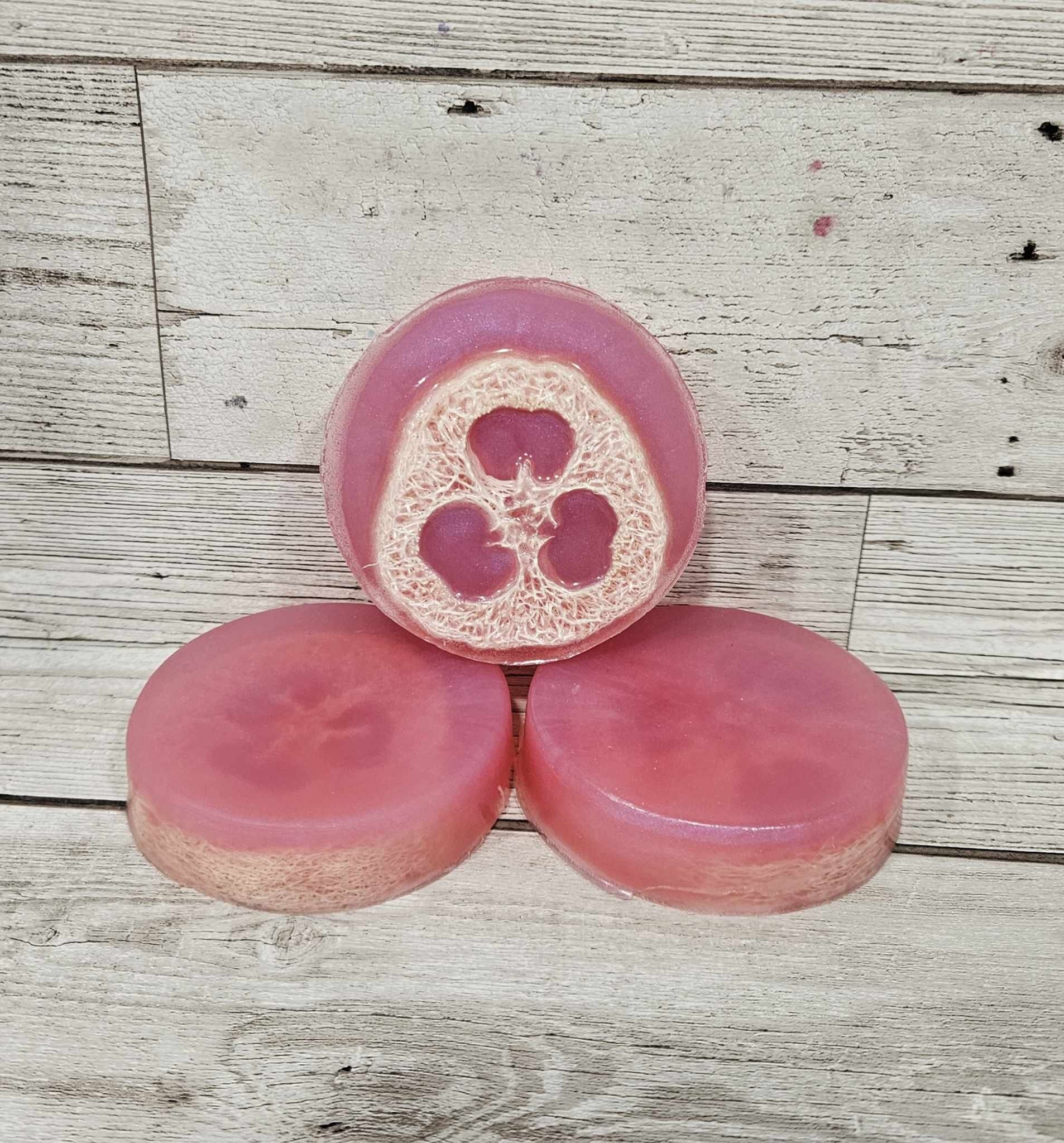 Geburtstagstorte Luffa Seifenstück