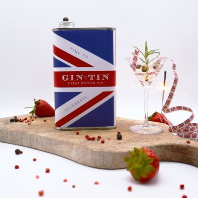 È tempo di festeggiare con il Great British Gin - Lattina da 50 cl - Confezione da 6