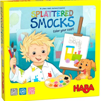HABA - Splattered Smocks - Board Game