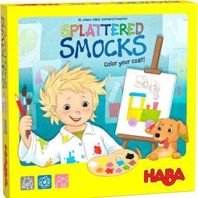 HABA - Splattered Smocks - Board Game