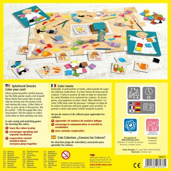 HABA - Splattered Smocks - Jeu de société 2