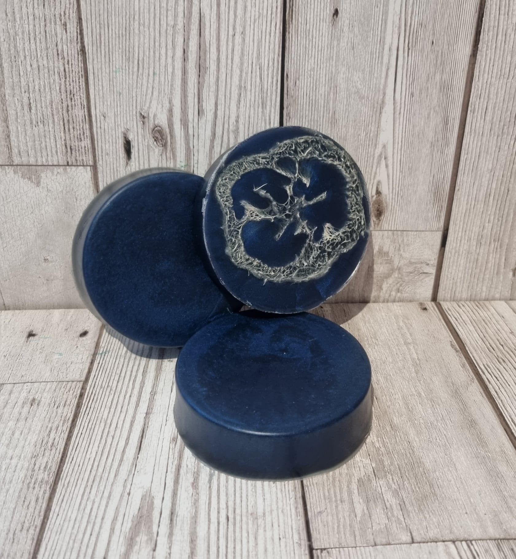 Blueberry Jam Luffa Seifenstück