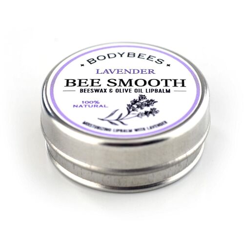 Bee Smooth Lavender Lip balm - tin jar