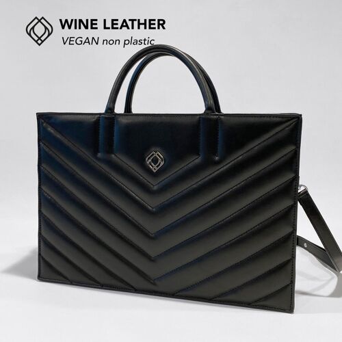 businessbag wine leather black