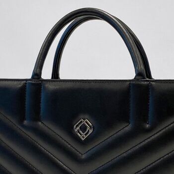 sac business cuir vin noir 3