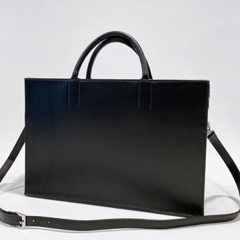 sac business cuir vin noir 4