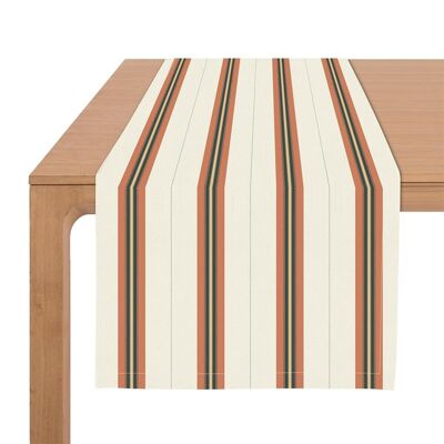 Kanbo Runner da tavola in terracotta 50x155 cm