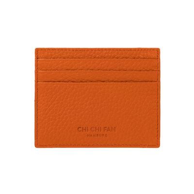 Credit card case - orange