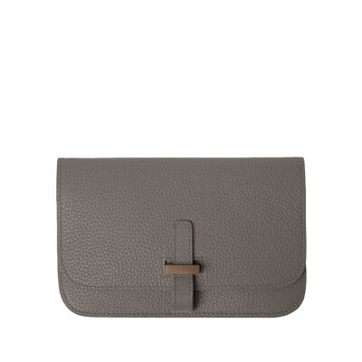 Flap Bag - light grey