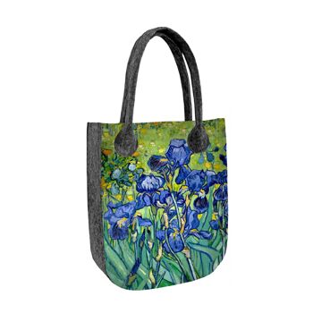 Borsa Shopper Iris In Feltro Linea Ville Bertoni 1